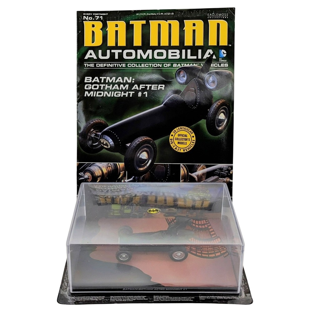 Eaglemoss Automobilia DC Comics Batman No. #71 & Batman Gotham After Midnight
